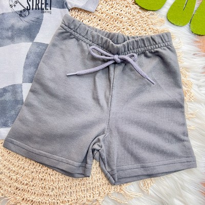 Conj. Camiseta Perfect for Street e Bermuda - Cinza